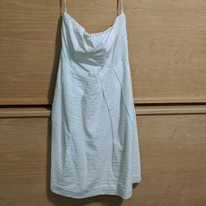 J. Crew 100% Cotton White Dress